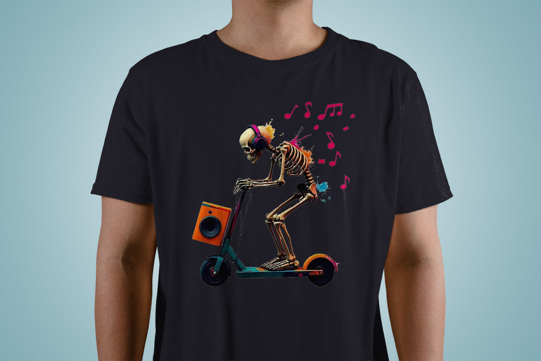 Skeleton in Black